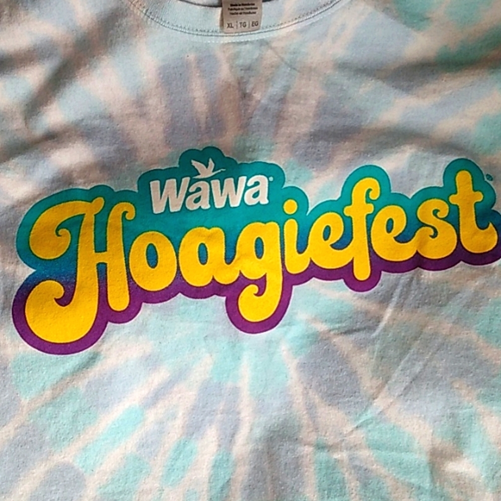 WA WA 🦆" Hoagiefest "2022 L.Blue/purple/Yellow XL men's limited edition 🔥